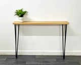 Solid Oak Console