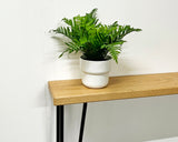 Solid Oak Console