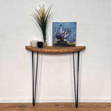 Semi Circle hairpin console