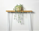Solid Oak Console