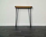 Rounded Edge Narrow Console Table