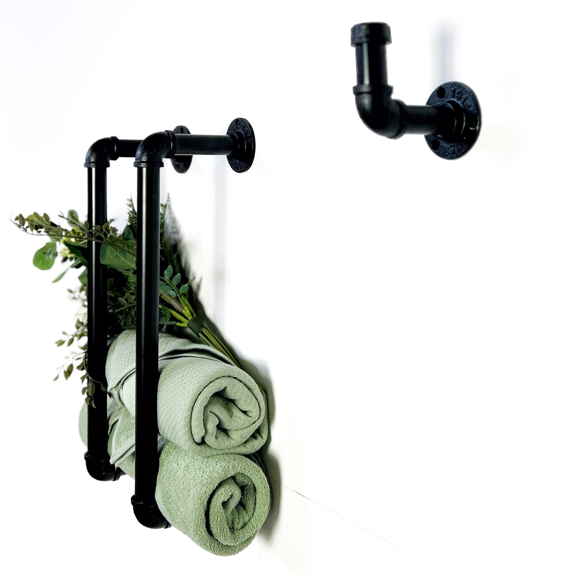 Industrial Towel Bar