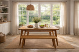 Scandi Style Dining Table & Benches