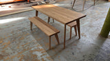 Scandi Style Dining Table & Benches
