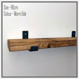 Industrial  Shelf With Steel Brackets