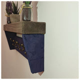 Rustic Coat Hook with shelf - knightsmaide