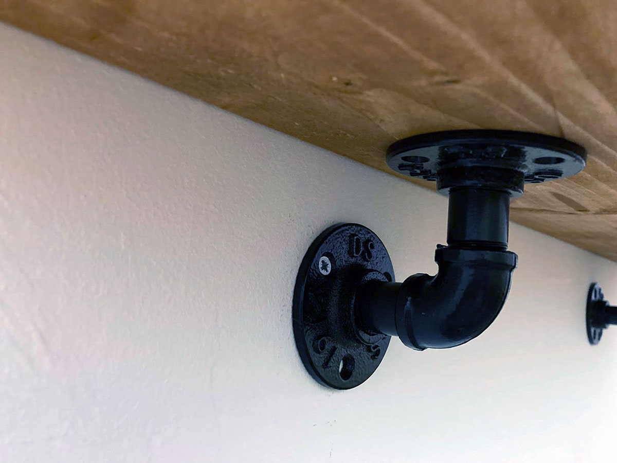 Iron Pipe Shelf