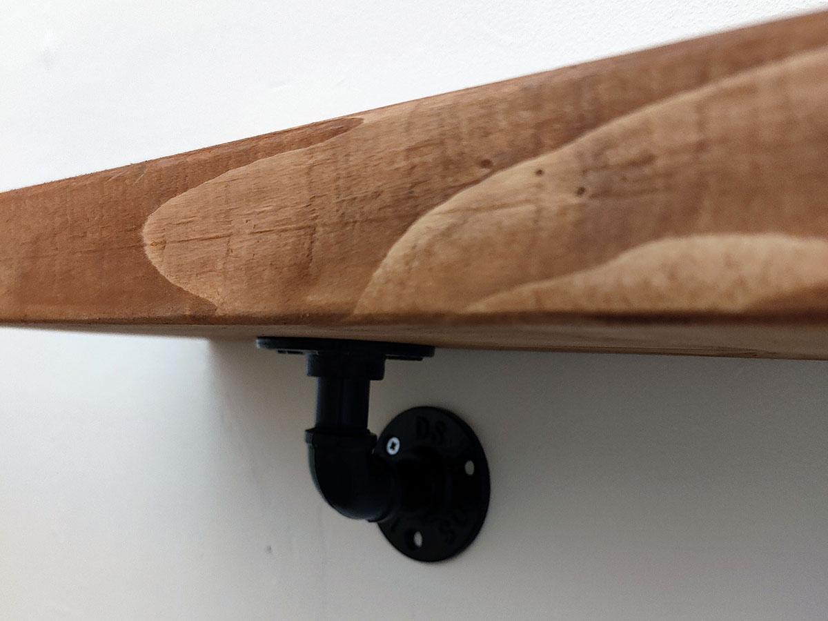 Iron Pipe Shelf