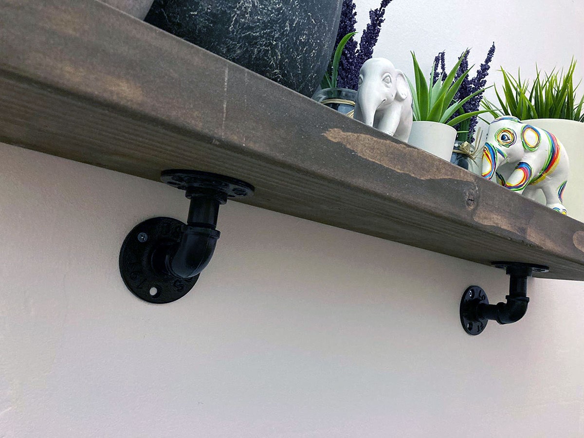 Iron Pipe Shelf